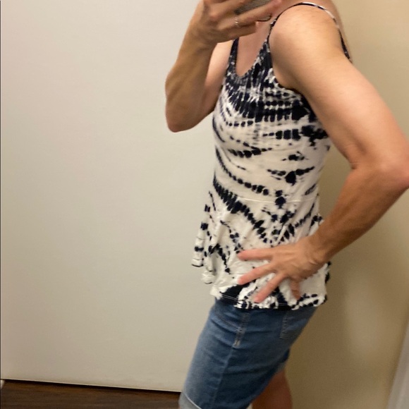 Guess Vintage tie dye Peplum Camisole - Picture 3 of 11